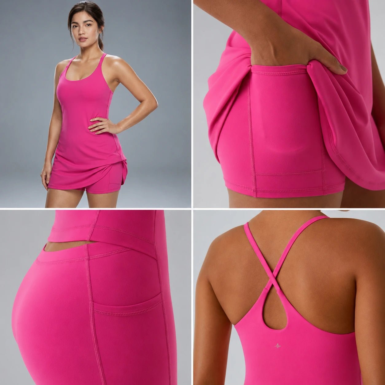 2 in 1 summer dress - Hexalty