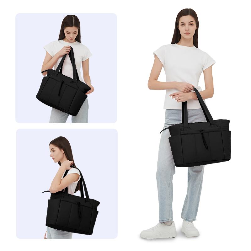 The puffer tote bag
