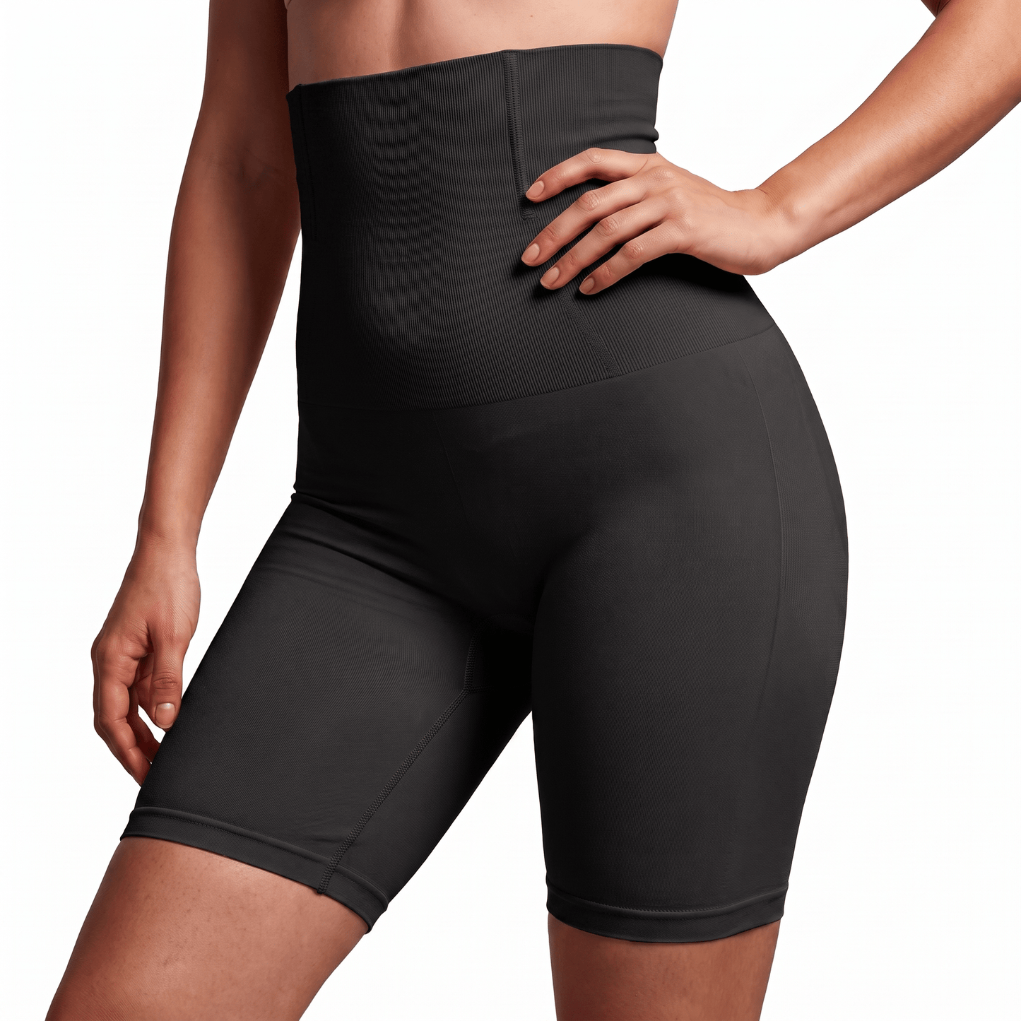 The Shaper Short - high waist tummy control shorts - Hexalty