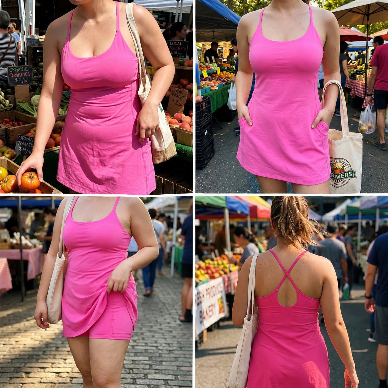 2 in 1 summer dress - Hexalty