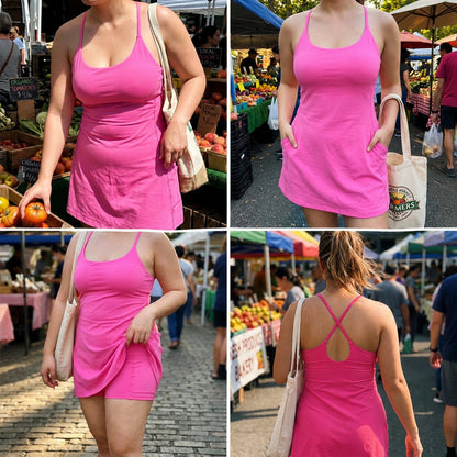 2 in 1 summer dress - Hexalty