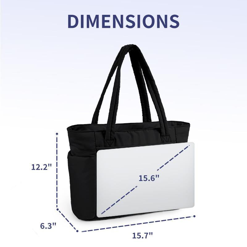 The puffer tote bag