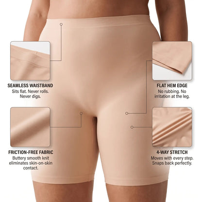 Easy Cooling Anti-Chafe Slip Shorts - Hexalty