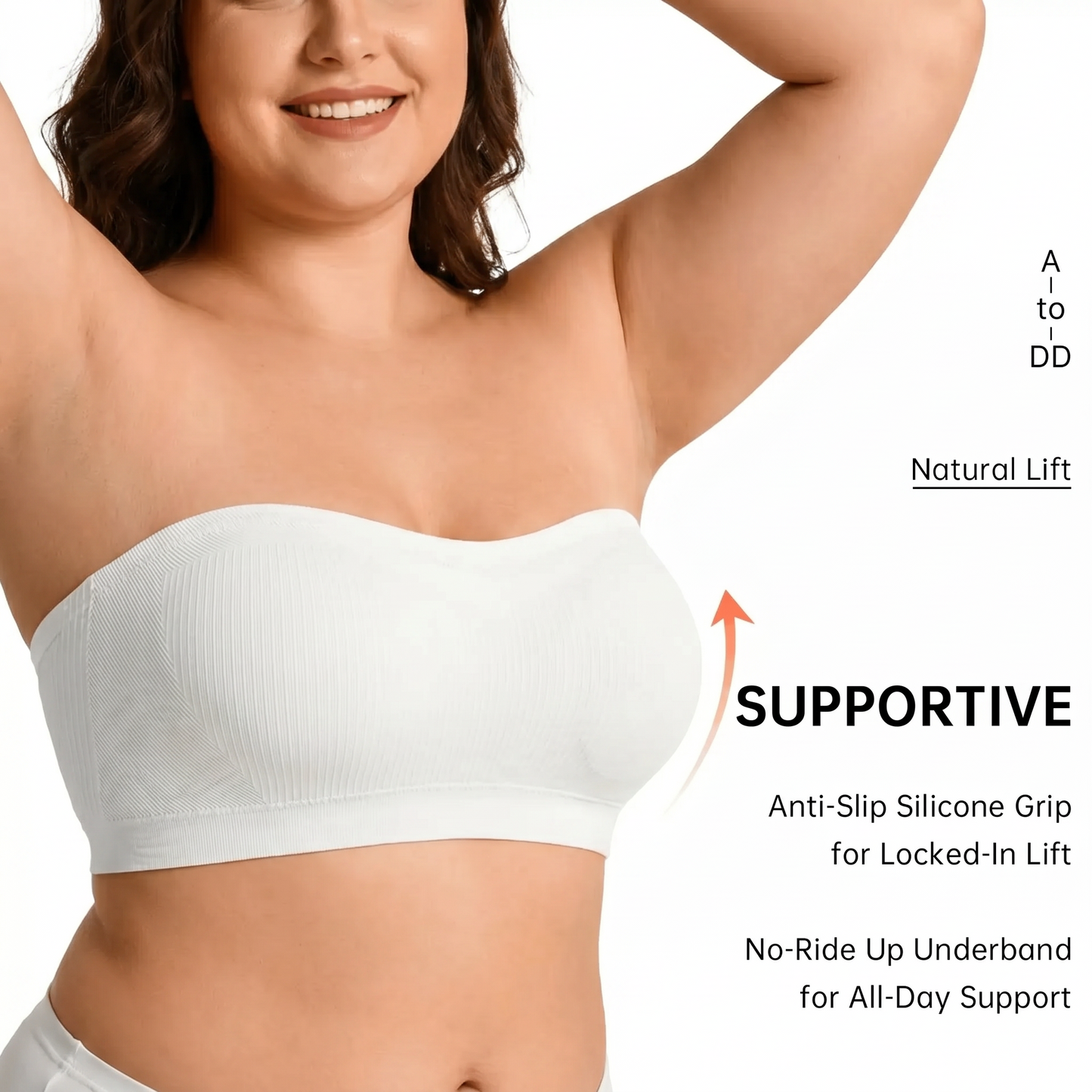 The Bandeau - strapless bra