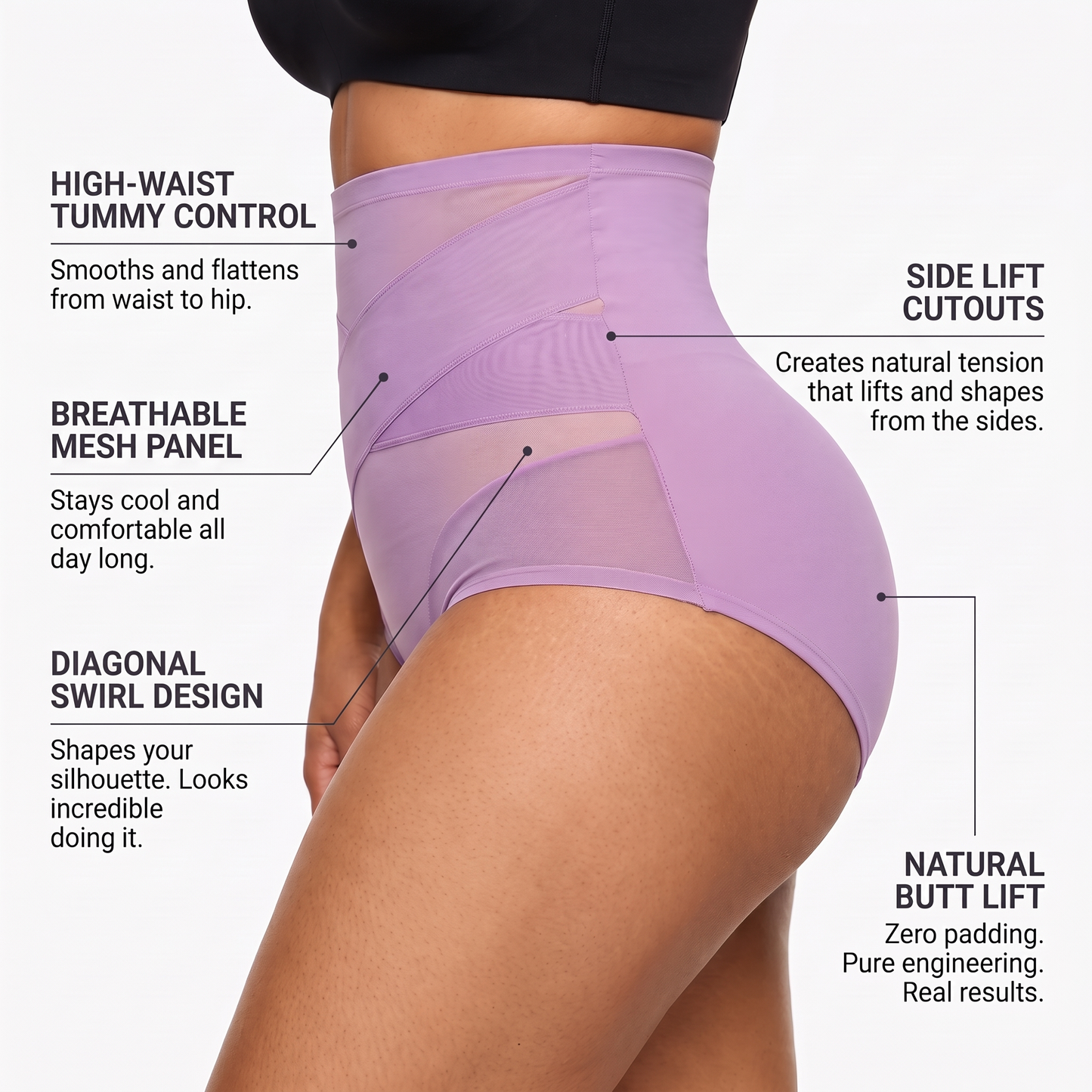 The Shaper Underwear - high waist tummy control underwear