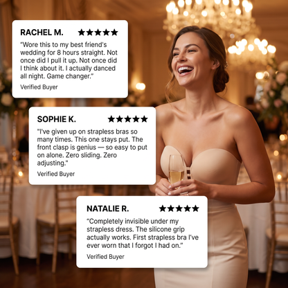 The Push-Up — Adhesive Backless Bra