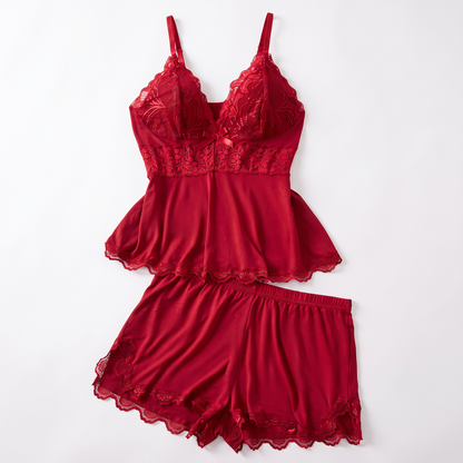 The Lace Trim — Two-Piece Sleep Set