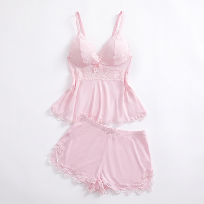 The Lace Trim — Two-Piece Sleep Set