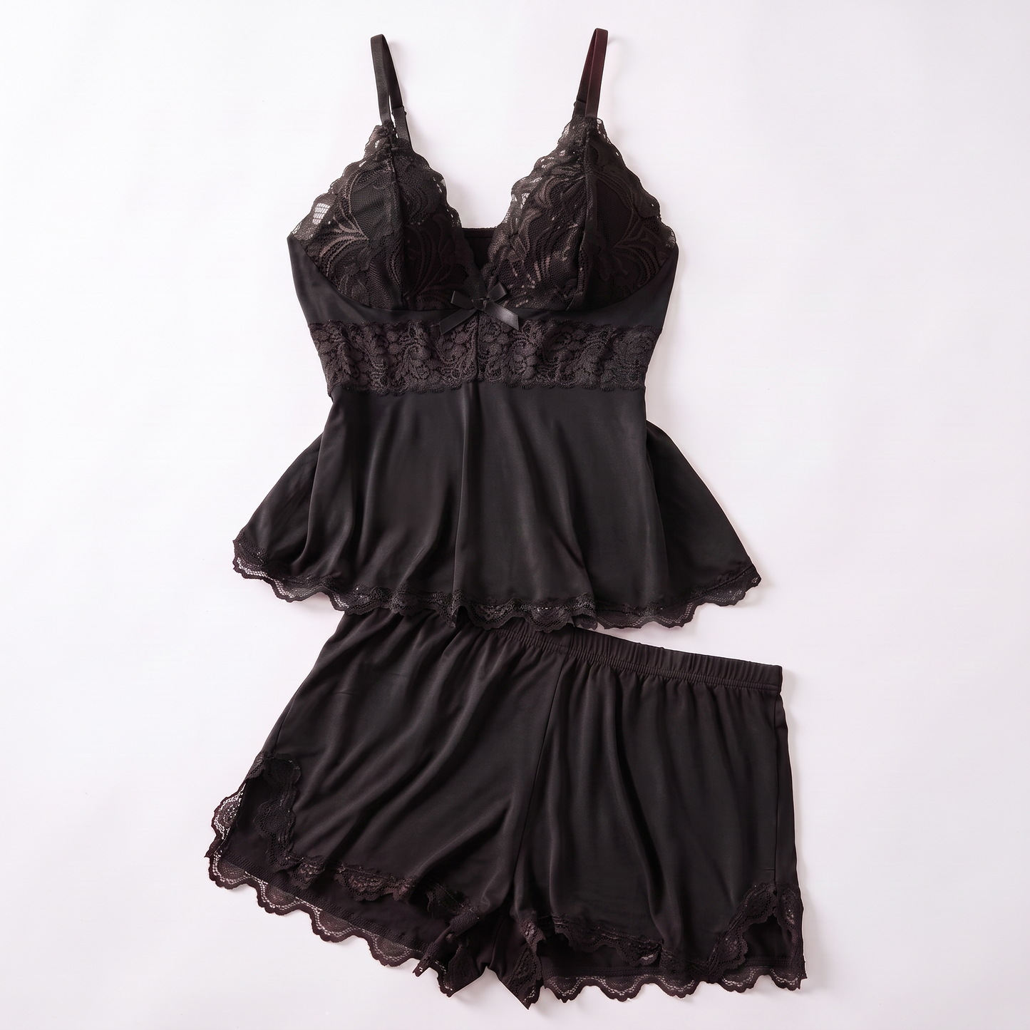 The Lace Trim — Two-Piece Sleep Set