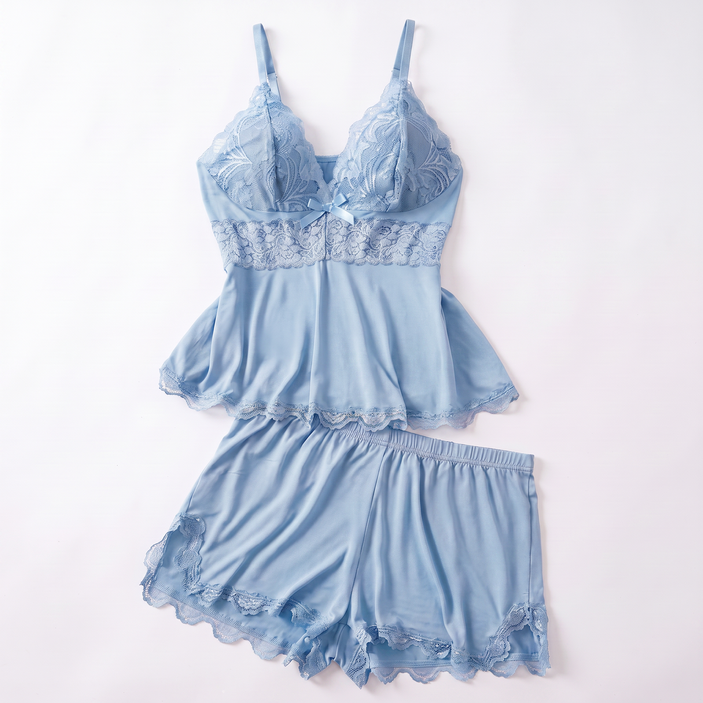 The Lace Trim — Two-Piece Sleep Set