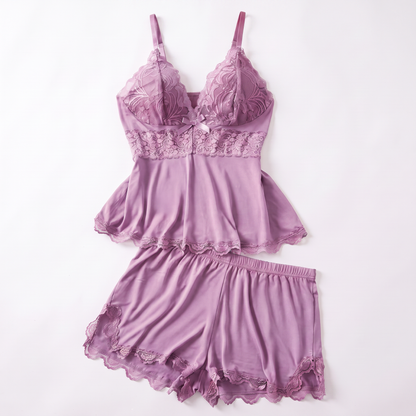 The Lace Trim — Two-Piece Sleep Set