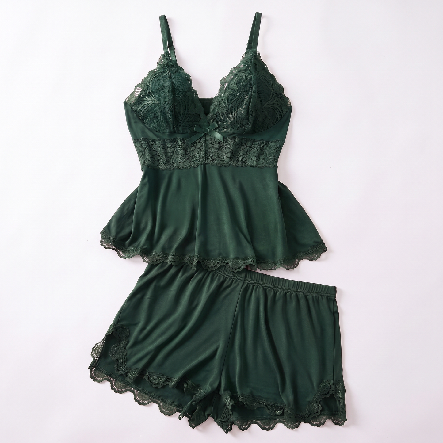 The Lace Trim — Two-Piece Sleep Set