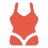 Off-shoulder neckline