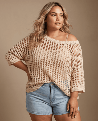 Knitted sweater - Hexalty