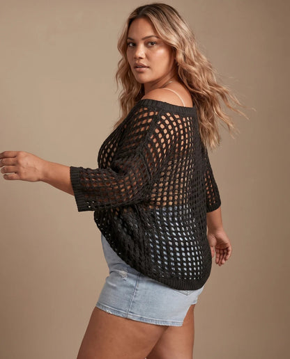 Knitted sweater - Hexalty