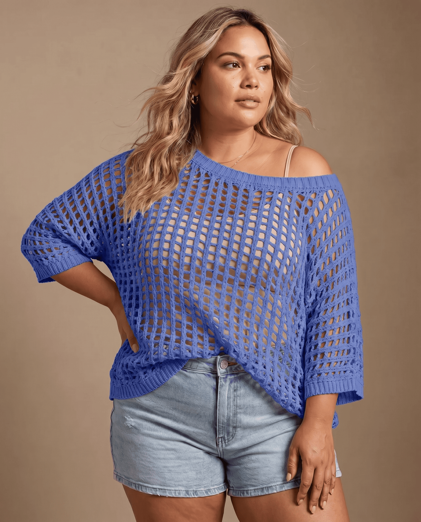 Knitted sweater - Hexalty