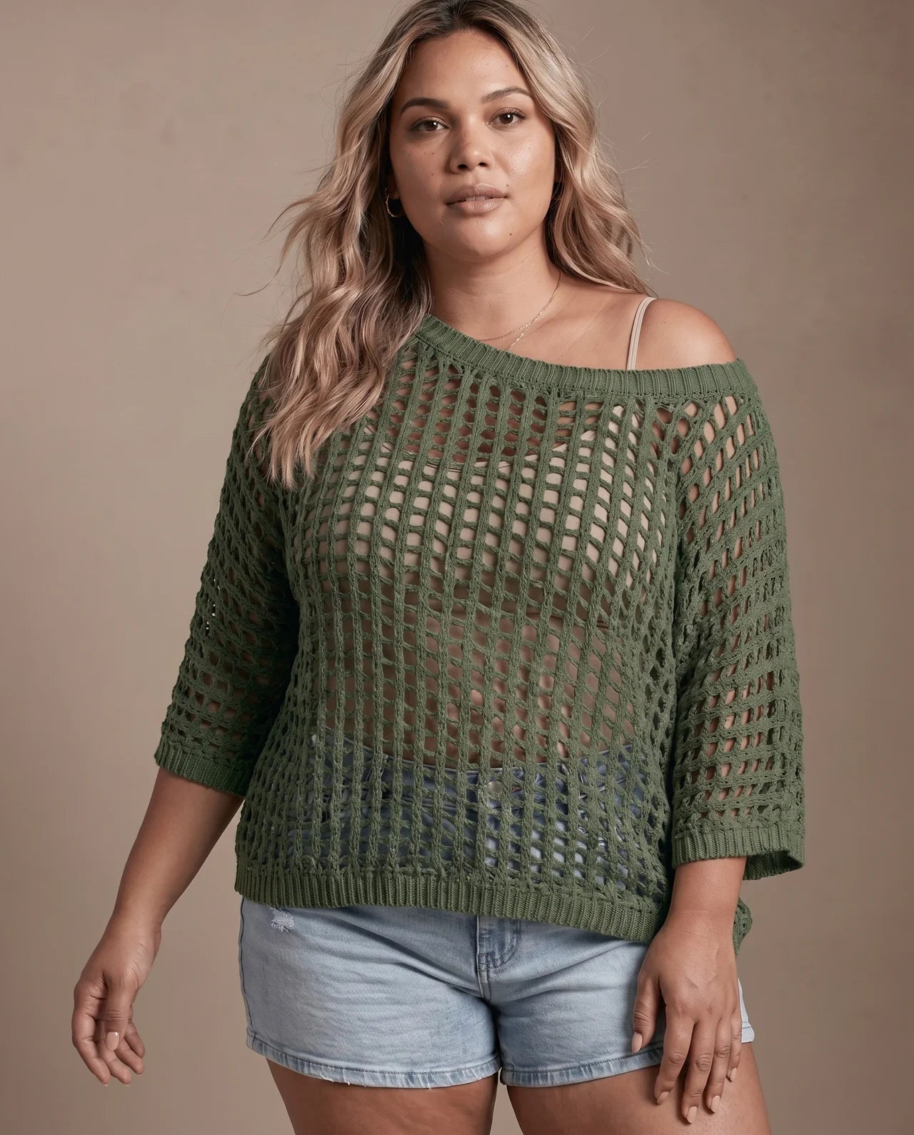 Knitted sweater - Hexalty