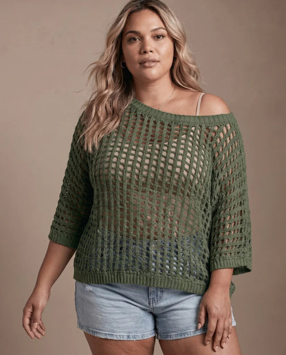 Knitted sweater - Hexalty