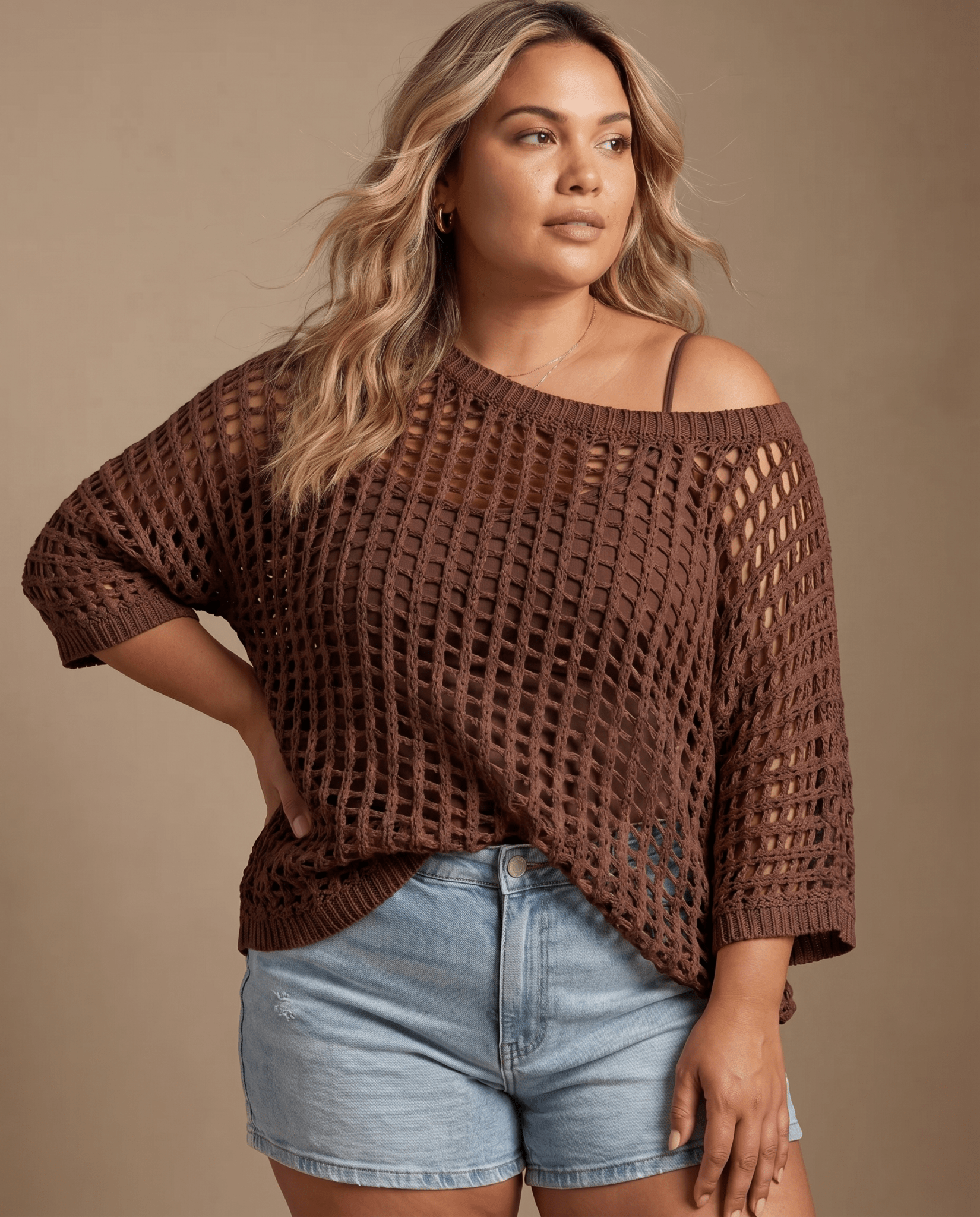 Knitted sweater - Hexalty