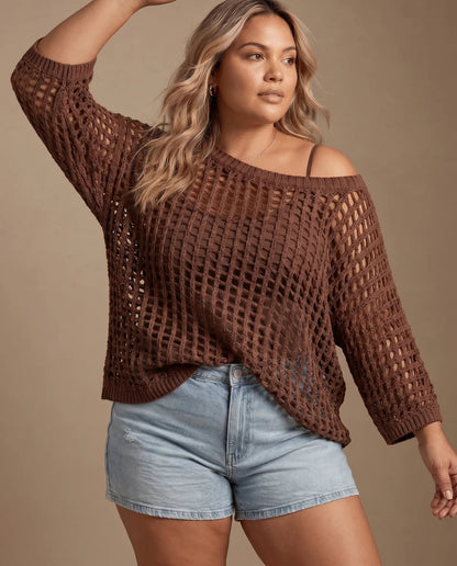 Knitted sweater - Hexalty