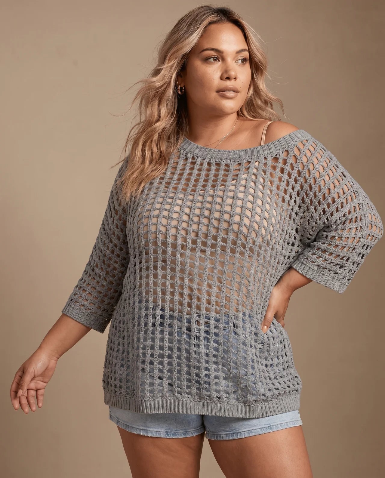 Knitted sweater - Hexalty