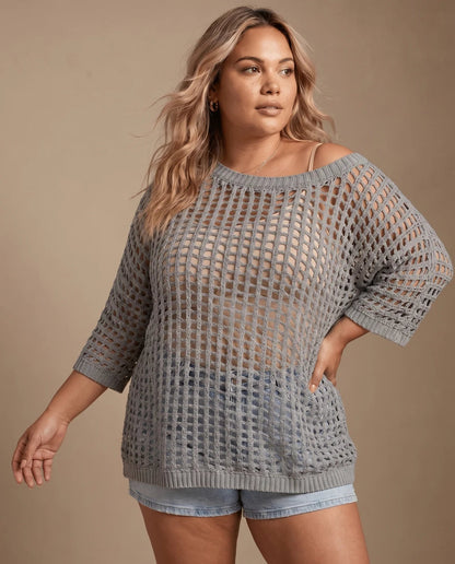 Knitted sweater - Hexalty