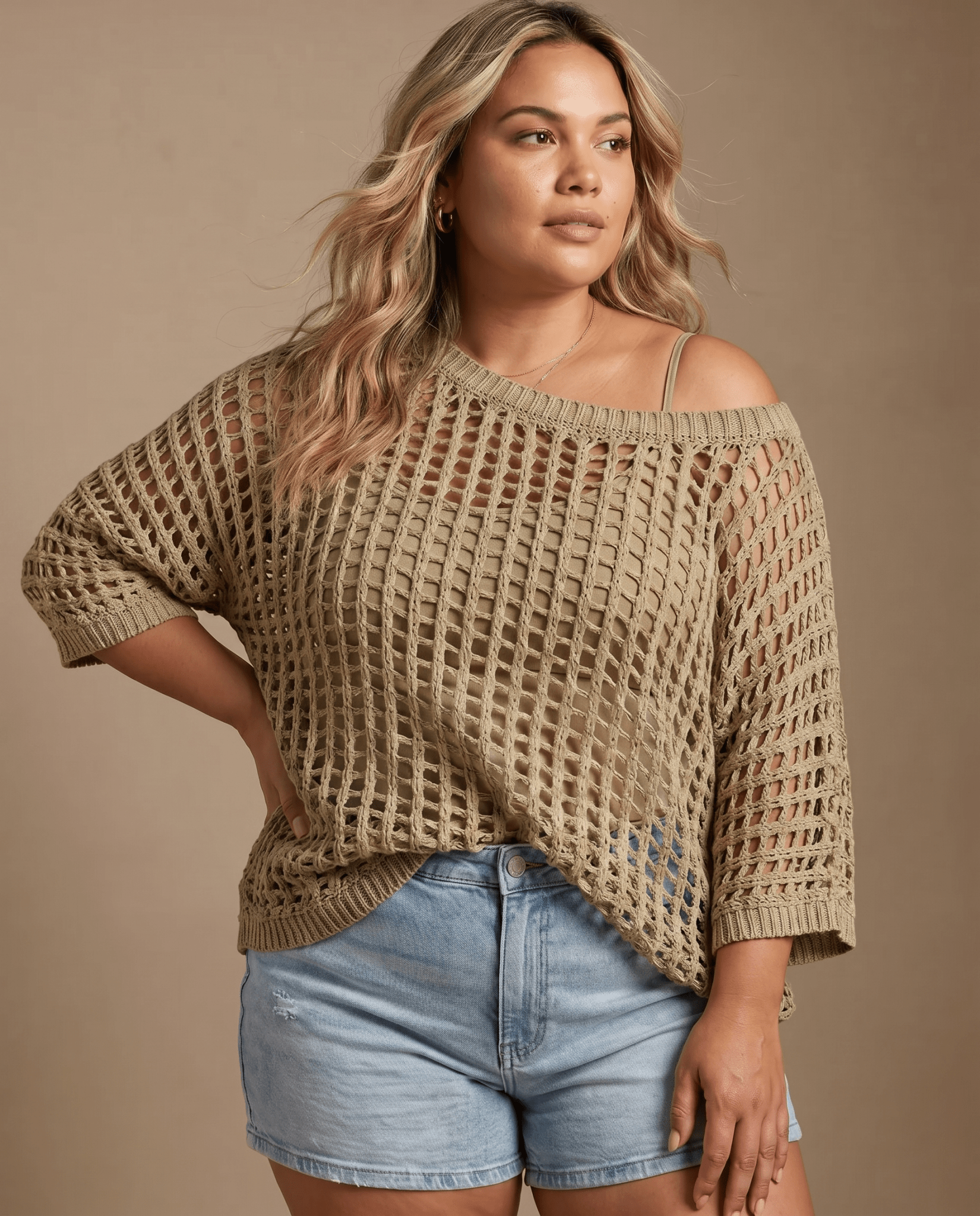 Knitted sweater - Hexalty