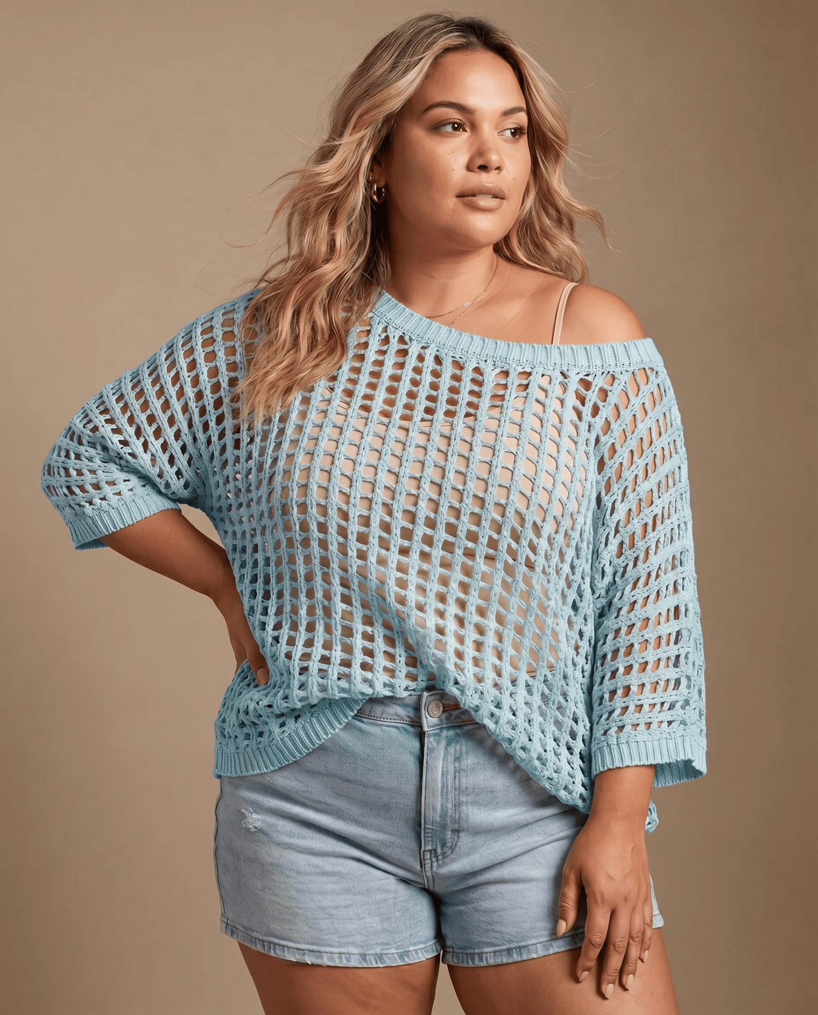 Knitted sweater - Hexalty
