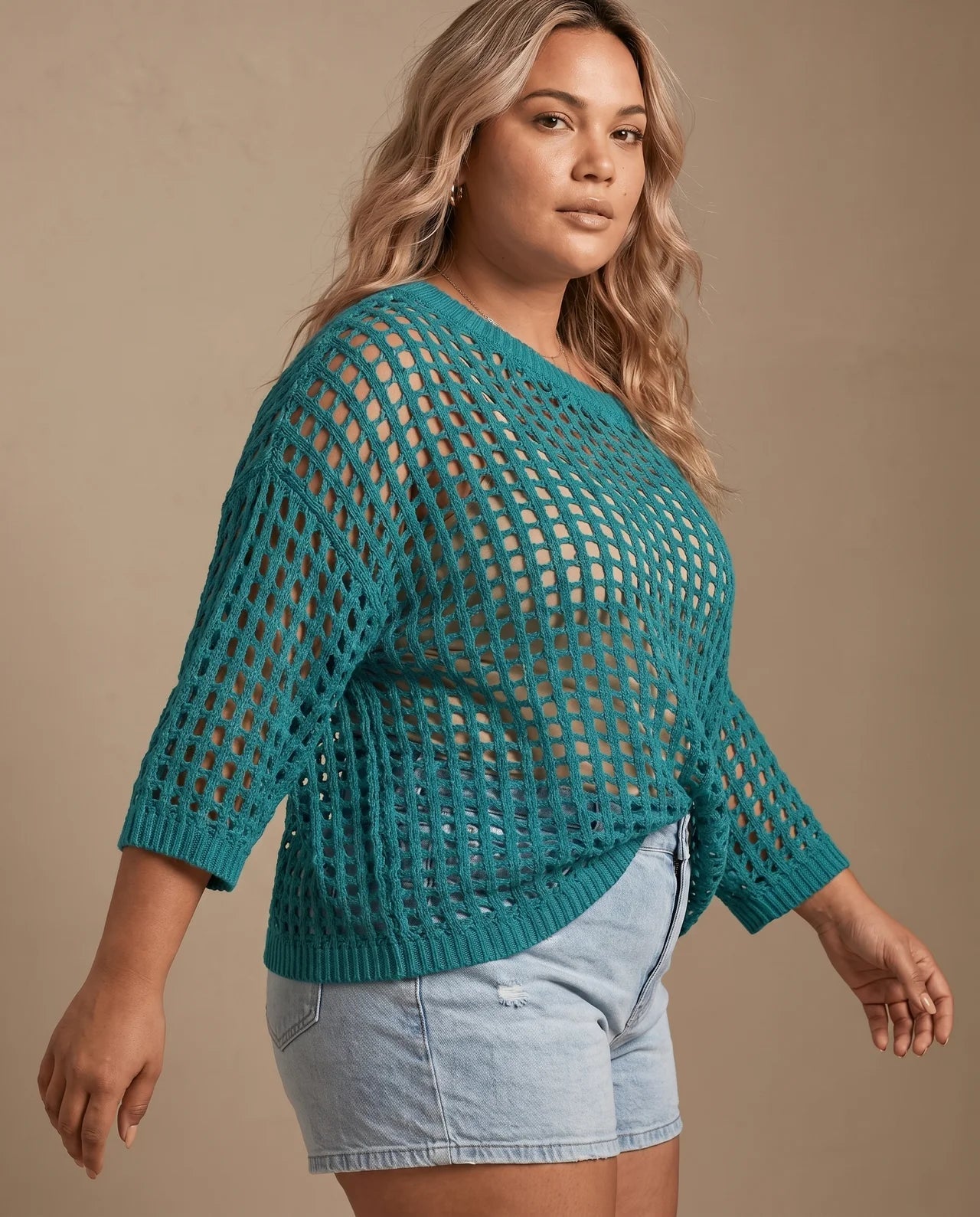 Knitted sweater - Hexalty