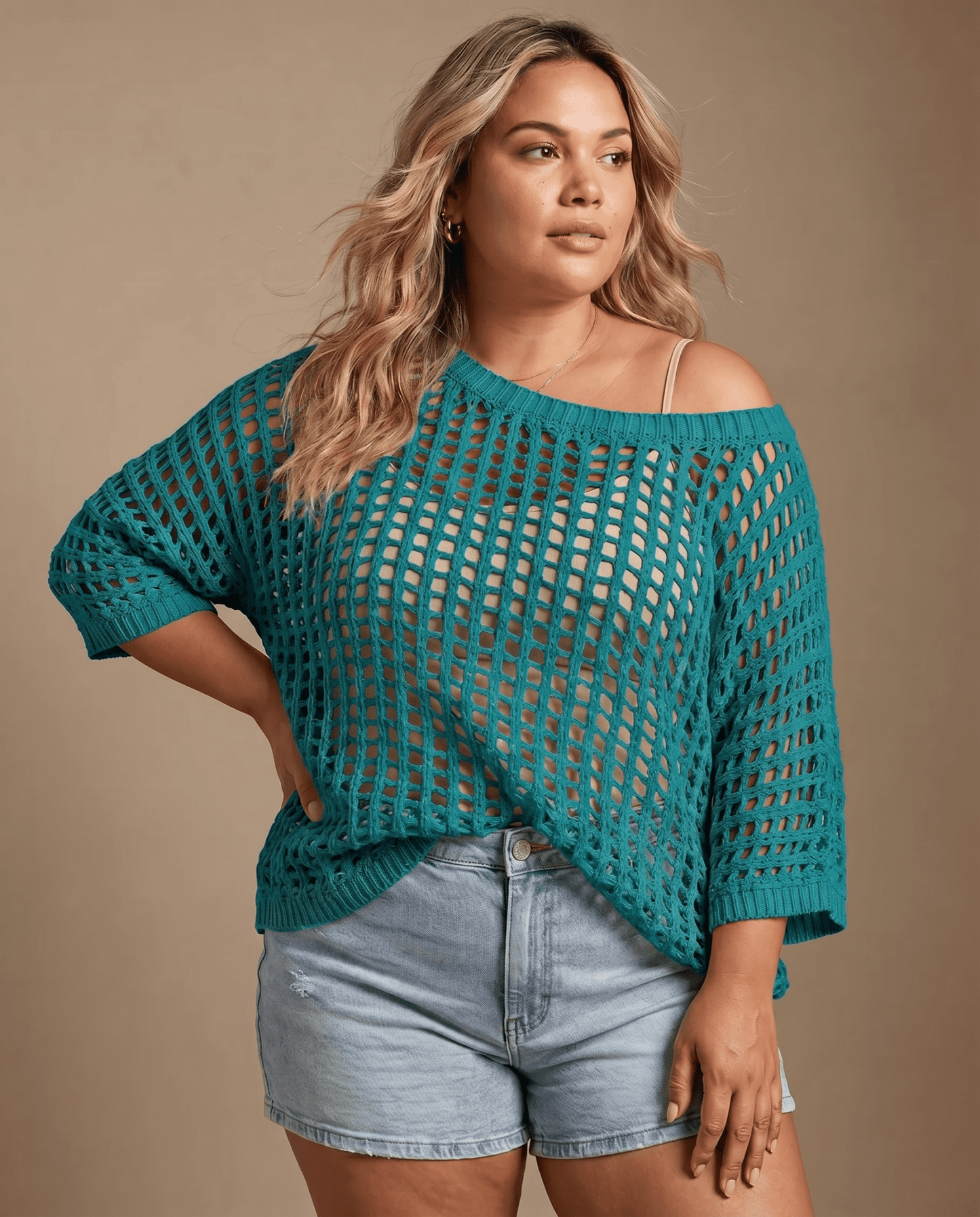 Knitted sweater - Hexalty