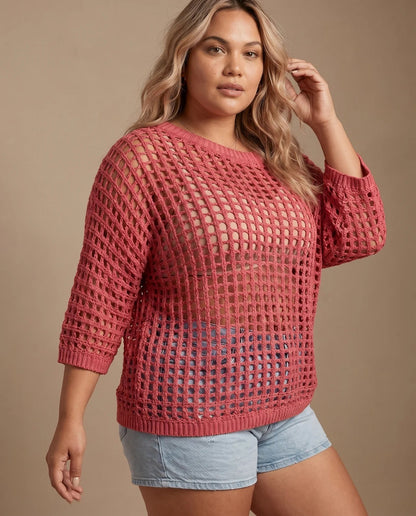 Knitted sweater - Hexalty