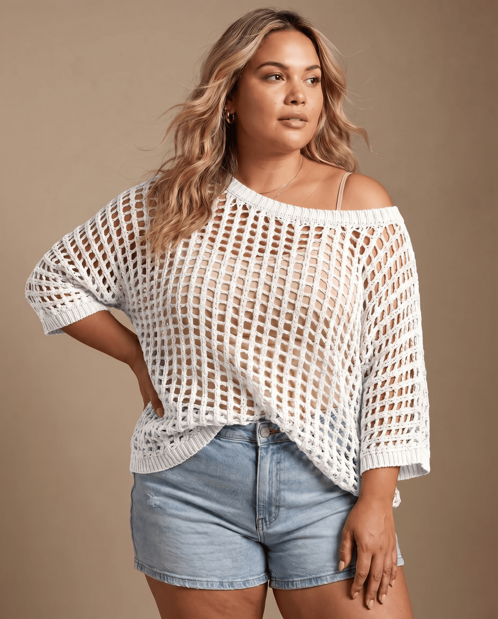 Knitted sweater - Hexalty