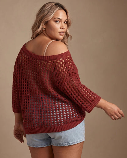 Knitted sweater - Hexalty