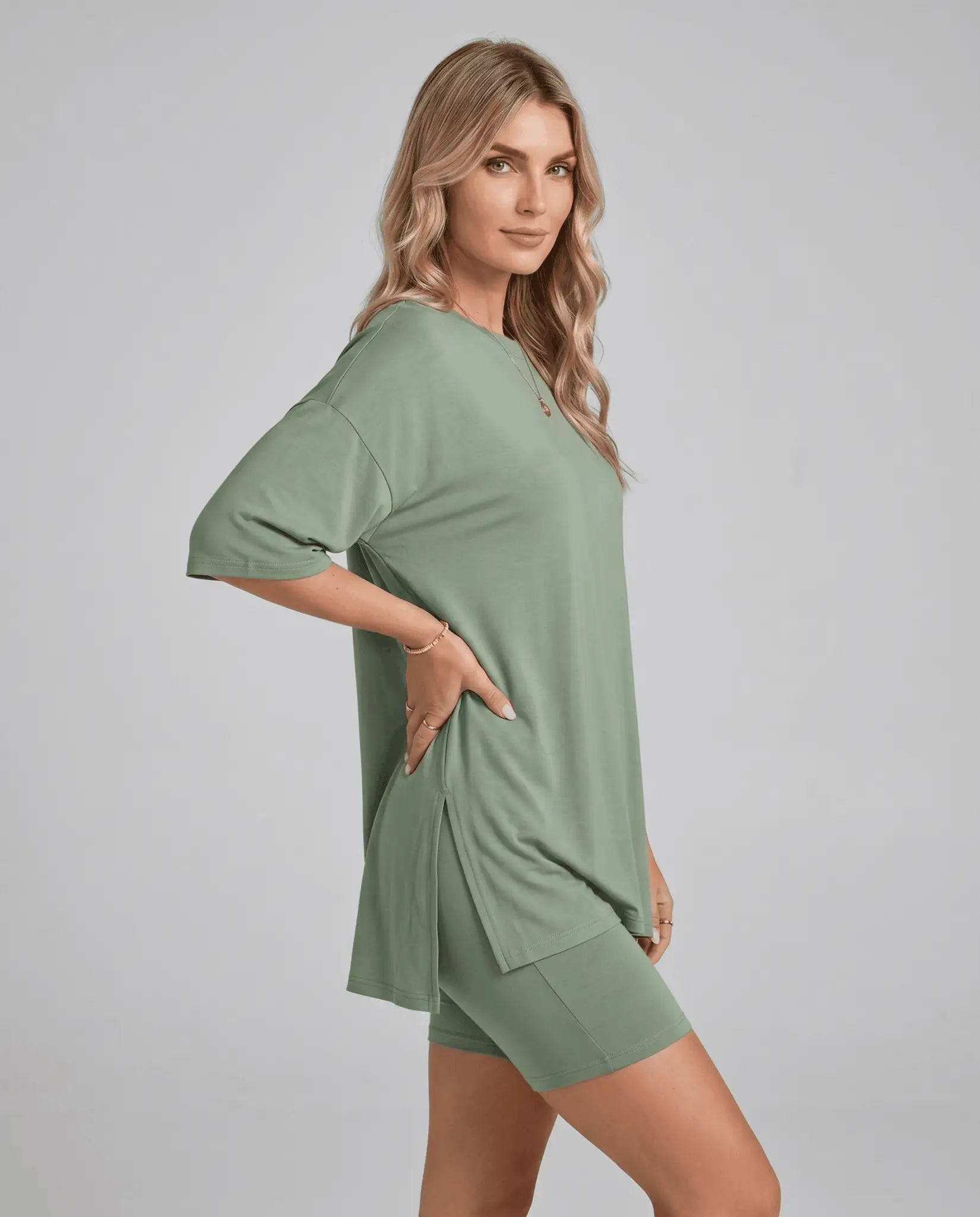 Oversized 2 - piece summer set - Hexalty