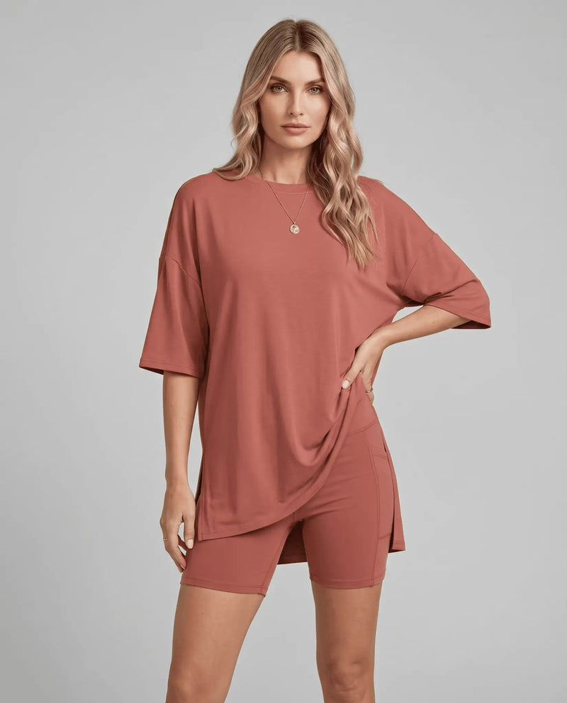 Oversized 2 - piece summer set - Hexalty