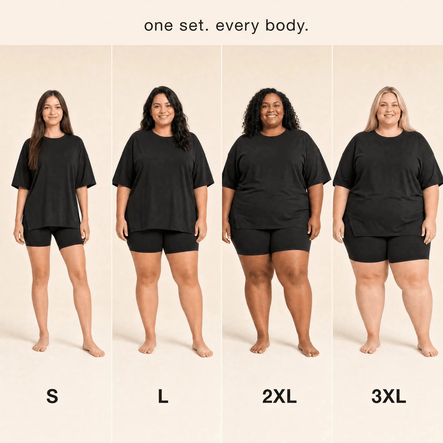 Oversized 2 - piece summer set - Hexalty