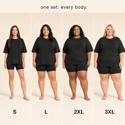 Oversized 2 - piece summer set - Hexalty