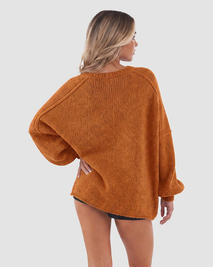 The Balloon Sleeve — Oversized Cardigan - Hexalty