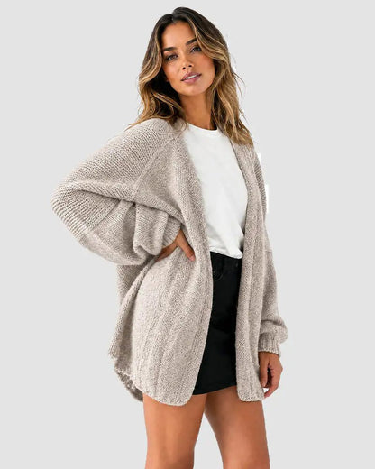 The Balloon Sleeve — Oversized Cardigan - Hexalty