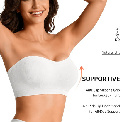 The Bandeau - strapless bra - Hexalty