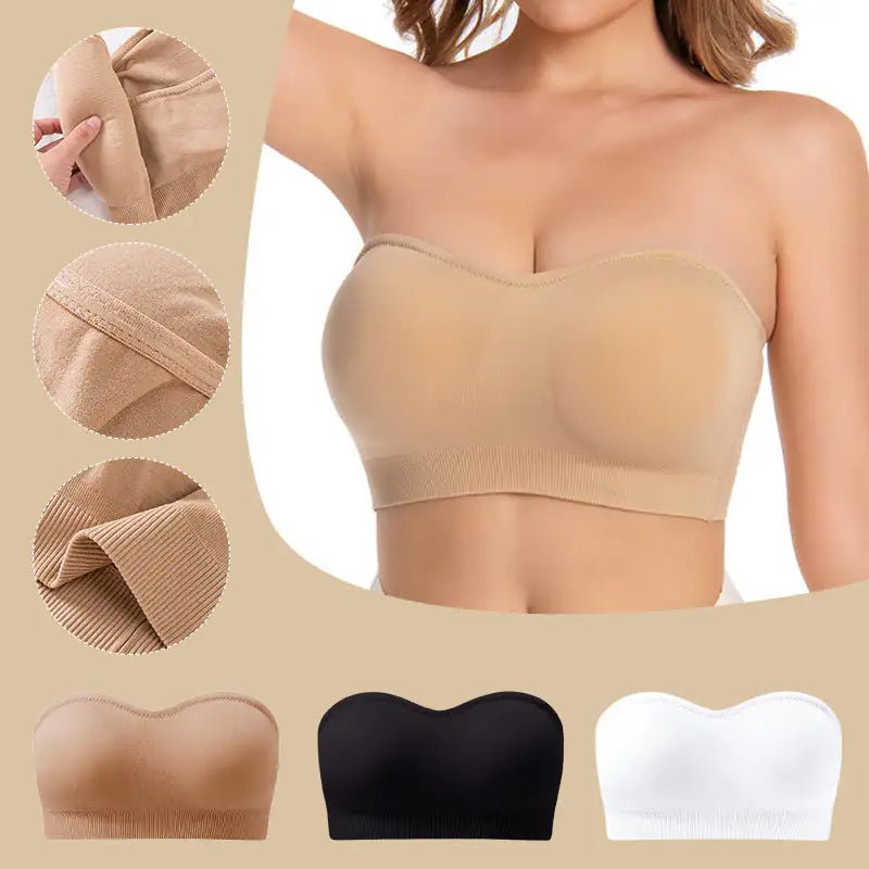 The Bandeau - strapless bra - Hexalty