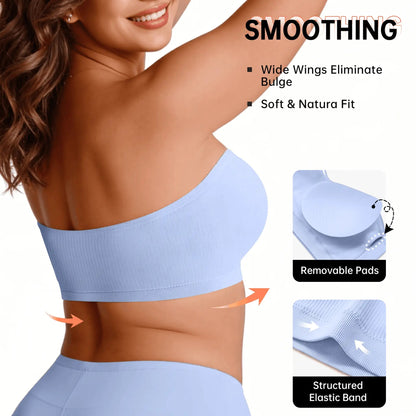 The Bandeau - strapless bra - Hexalty