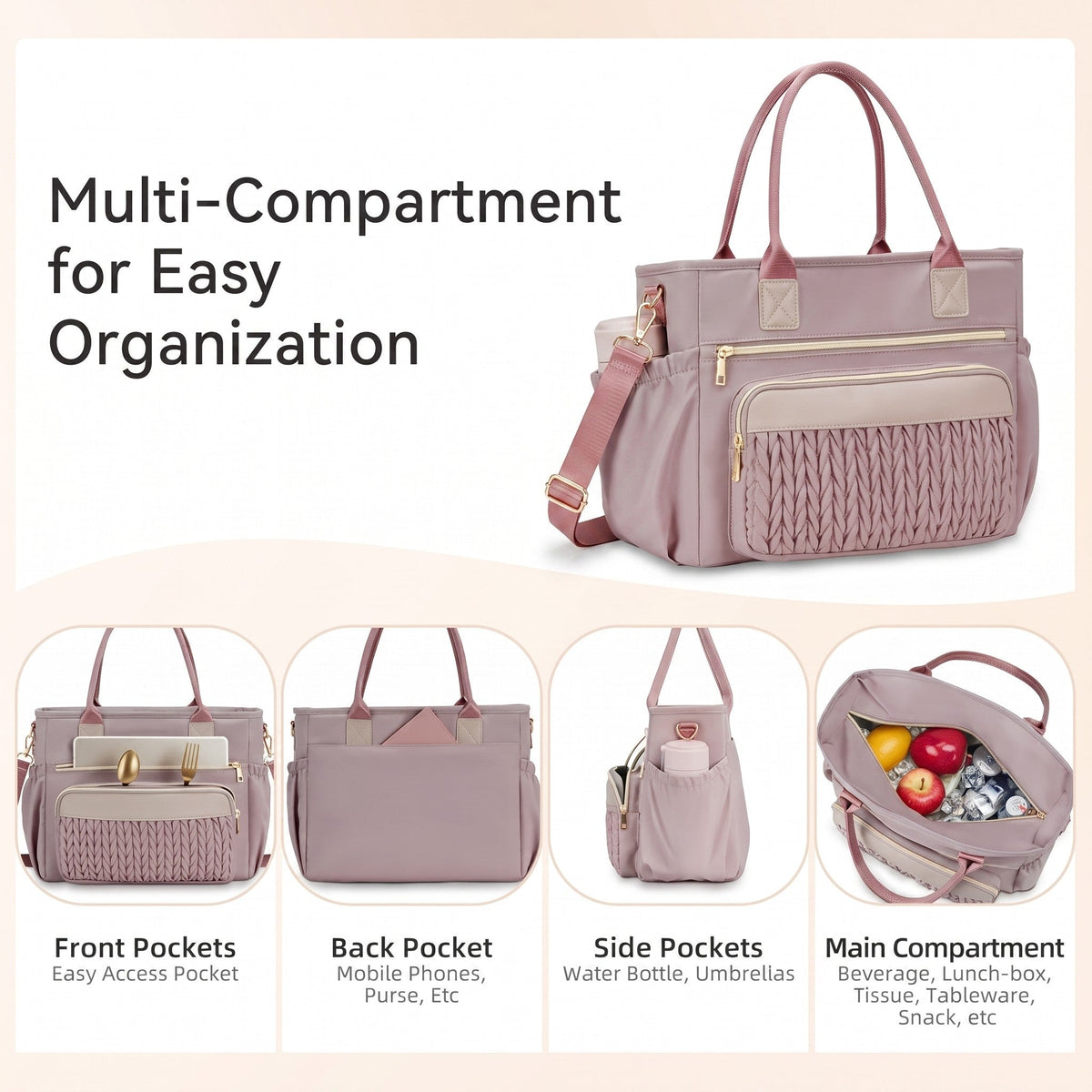 The Everyday Insulated Lunch Tote - Hexalty