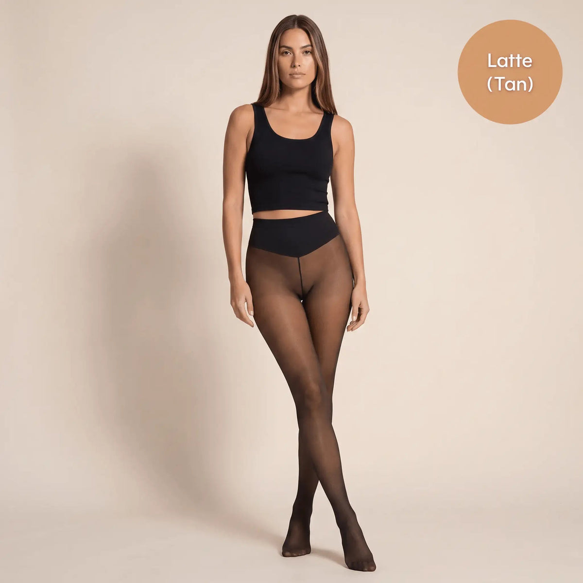 The Fleece-Lined — Thermal Sheer Tights - Hexalty