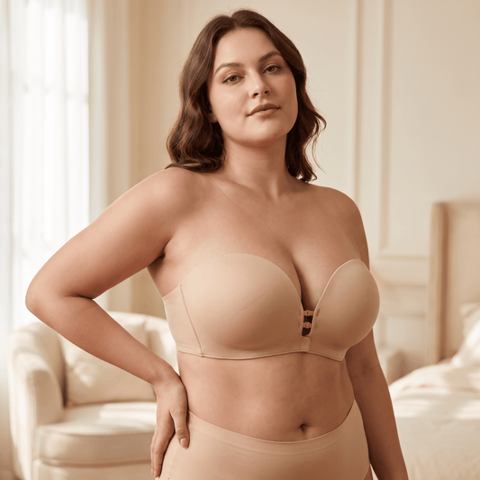 The Push-Up — Adhesive Backless Bra - Hexalty