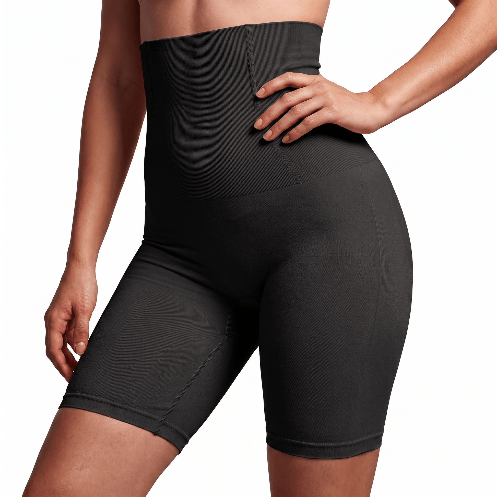 The Shaper Short - high waist tummy control shorts - Hexalty