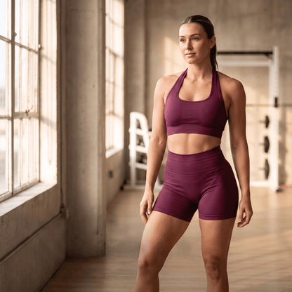 The Workout Set - seamless gym set 2 piece - Hexalty